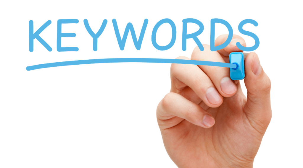 Google ads keywords