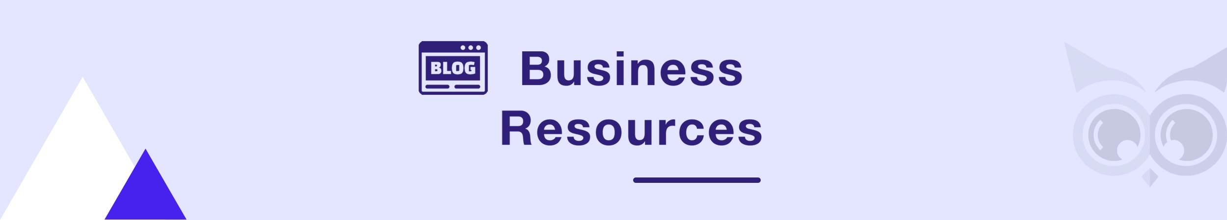 Business Resources Blog