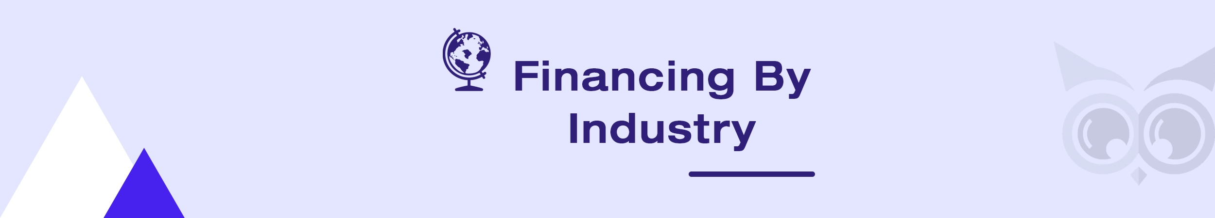 Financing By Industry