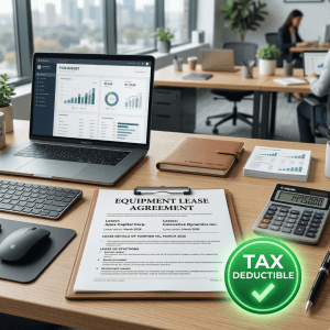 Equipment Lease Agreement and Tax deductible