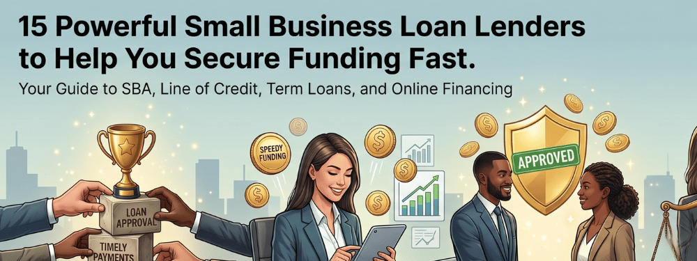 small business loan lenders headers