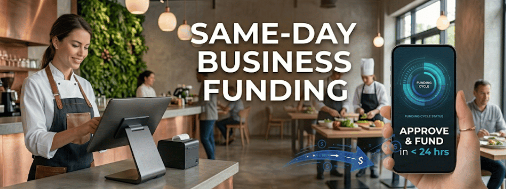 Same day Business Funding