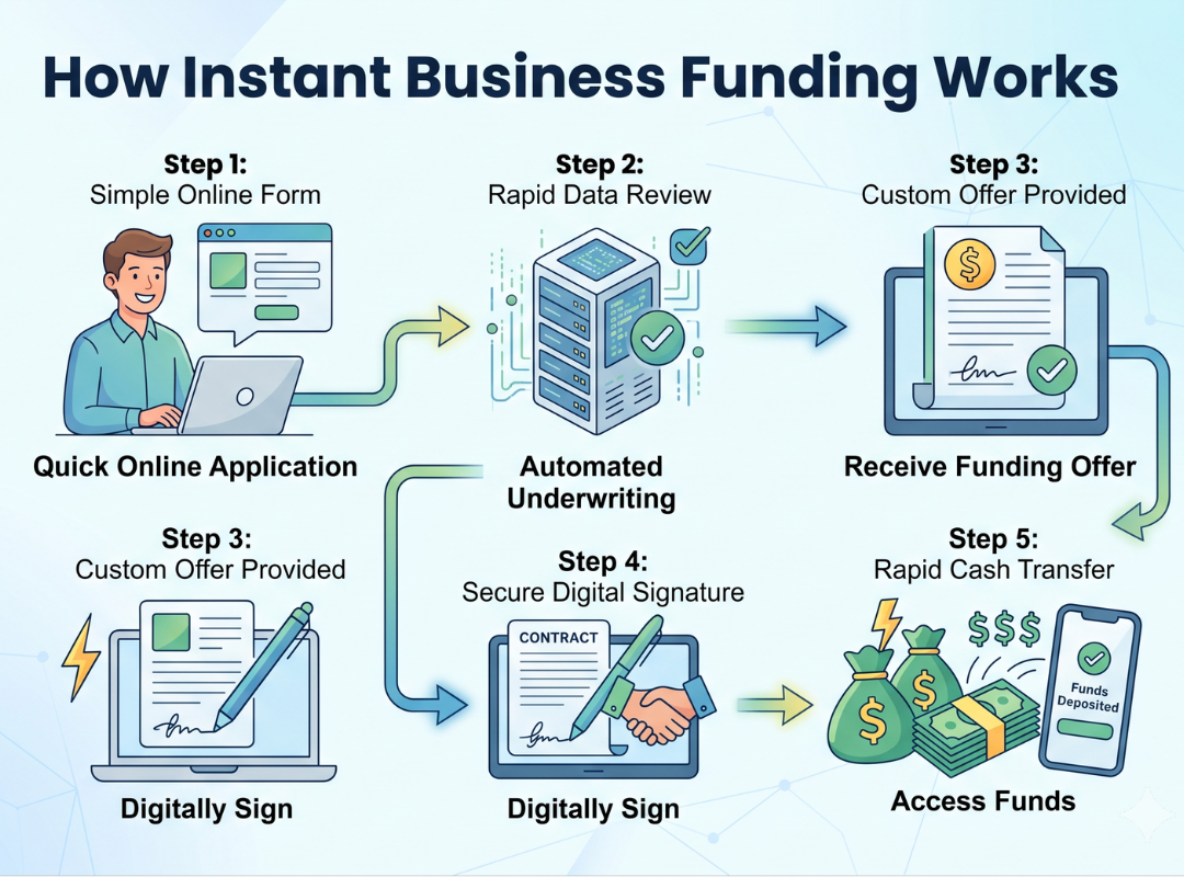 How instant business Funding works