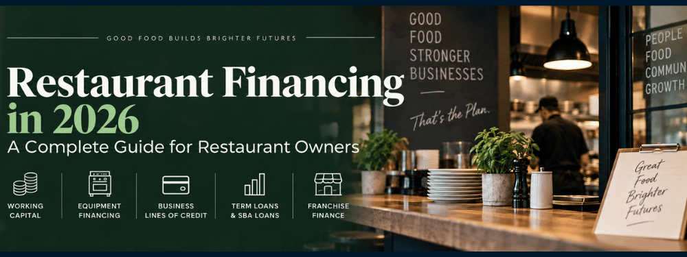 Restaurant Financing Good Food, Brighter Futures Header