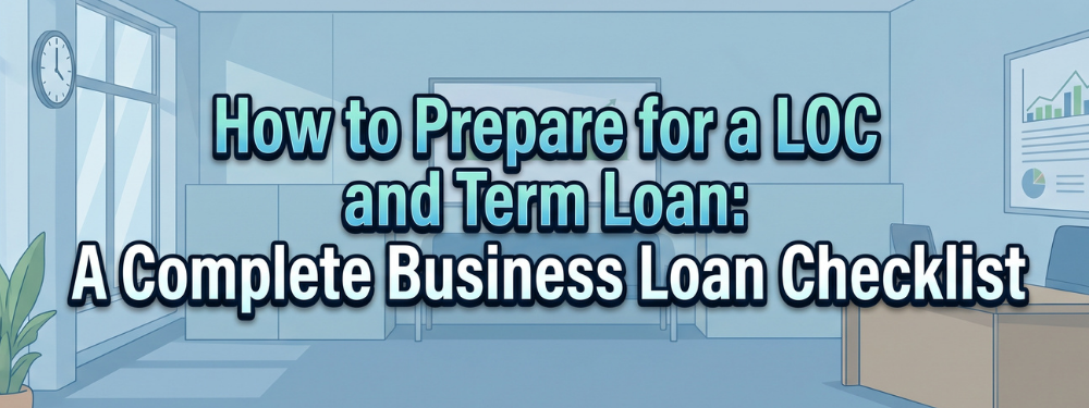 How to Prepare for a LOC and Term Loan A Complete Business Loan Checklist Header